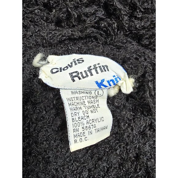 Vintage Clovis Ruffin Knit Sweater - Picture 4 of 4